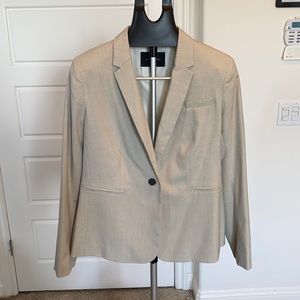 Banana Republic Cream Blazer Size 10